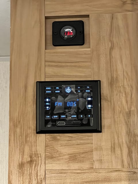 Sound System for inside and outside speakers