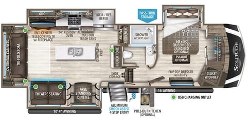 2022 Grand Design Solitude: Where Solitude Meets Adventure! Towable trailer in Laveen Village