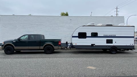 RV In Towing Situation (1/2 Ton Truck)