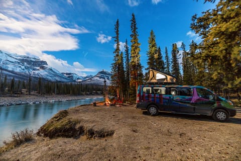 If you are looking for some extra space inside the van, or want to sleep up to 5, add a roof top tent to your reservation. 
