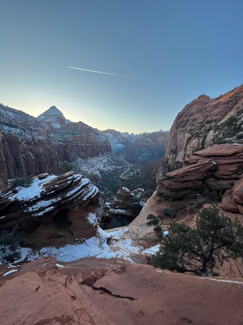 Canyon Overlook in Winter