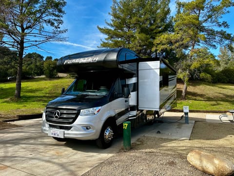 Glamping Sprinter (2023 Forester 2401T Class C) Drivable vehicle in Solvang