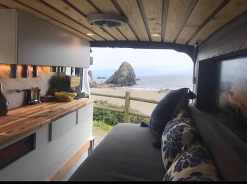 David the Dodge Campervan in Vancouver