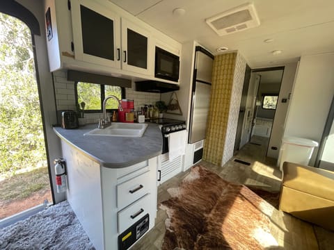 The MacKenzie’s Cozy Camper Towable trailer in Lakeland