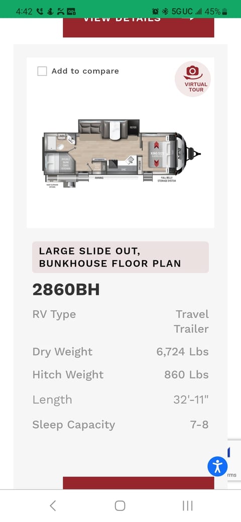 2023 Cruiser RV MPG Towable trailer in Brooklyn Park