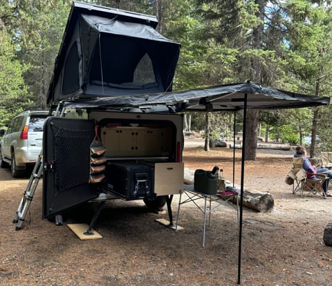 "Freeda" 2024 Aero Teardrops off-road trailer with iKamper roof top tent Towable trailer in Helena