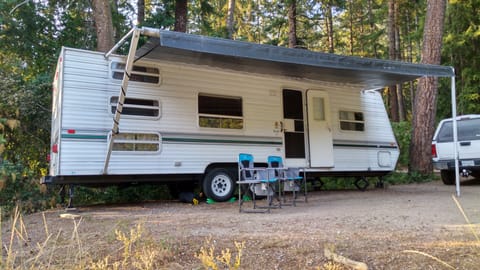 Well maintained, modern travel trailer.