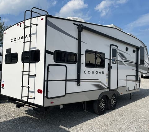 Our Mini Home Away From Home 2024 Cougar Half Ton 23 MLE Towable trailer in Lynn Haven