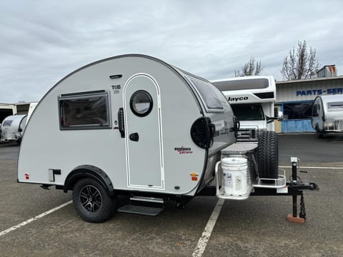 Picking up the New T@B from the Dealer's lot.