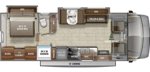 2021 Jayco Greyhawk 29MV "Swiftie" Drivable vehicle in Chantilly