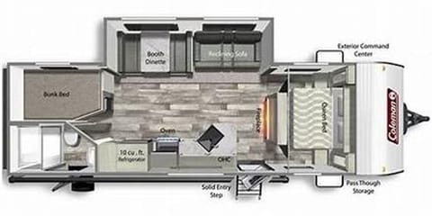 2018 Dutchmen Coleman Lantern 263BH Towable trailer in Kettering
