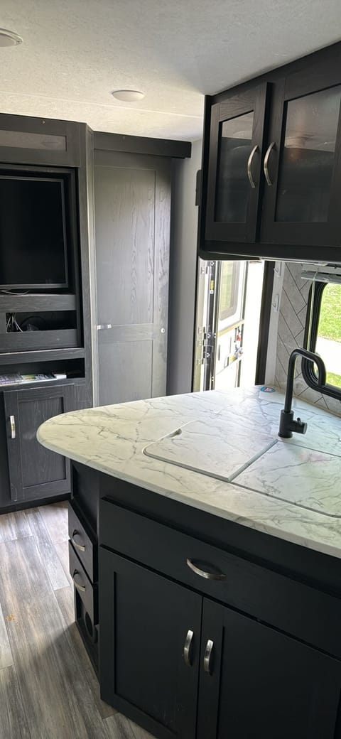 Outdoor Kitchen | Easy to tow | Bunk House Towable trailer in Hayden