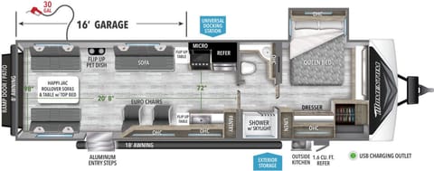 Bumper Pull- 2023 Grand Design Momentum G-Class Towable trailer in Weatherford