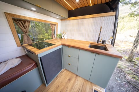 Outdoor Thrills Luxury Vanlife Experience Drivable vehicle in Pemberton