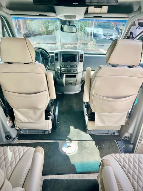 Front and close passenger seats