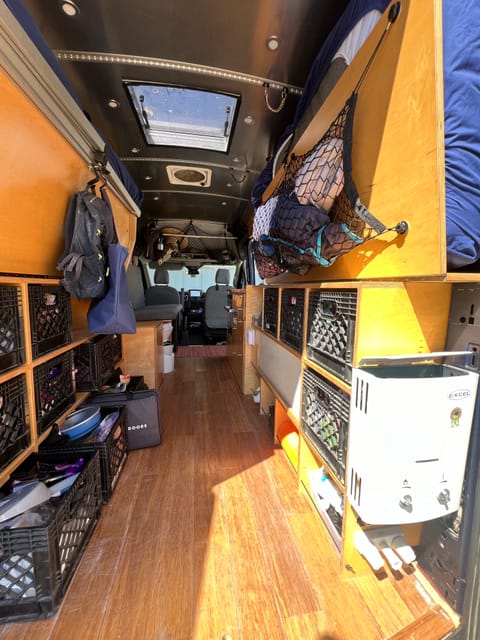 Babe the Blue Ox: 2015 Ford Transit Campervan in Santa Cruz