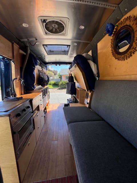 Babe the Blue Ox: 2015 Ford Transit Campervan in Santa Cruz