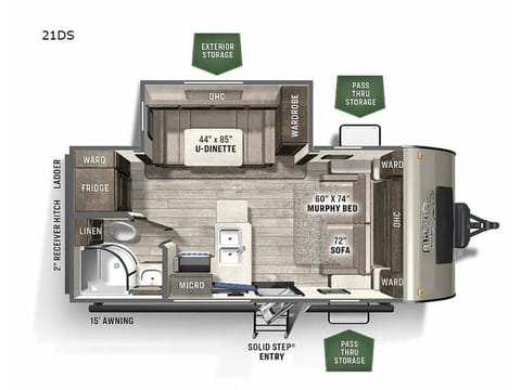 2022 Rolling Haven: Where Wanderlust Meets Comfort! Towable trailer in Walnut Creek