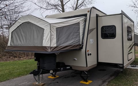 New power awning and tires 2023