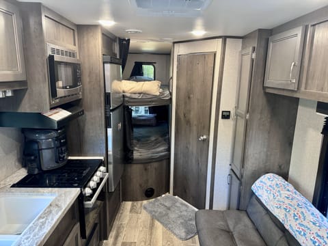 Book your next “Glamping Trip” today! Towable trailer in Vestavia Hills