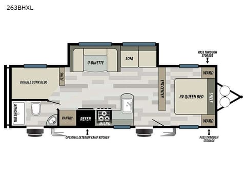2022 Forest River Wildwood X-Lite Towable trailer in Lancaster