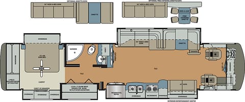 Floorplan with dinette