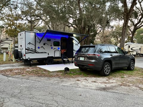 2022 Forest River Cherokee Wolf Pup Black Label RV Towable trailer in Nashua