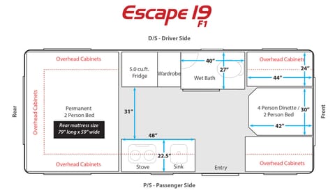 2018 Escape Escape Trailer Towable trailer in Sagle