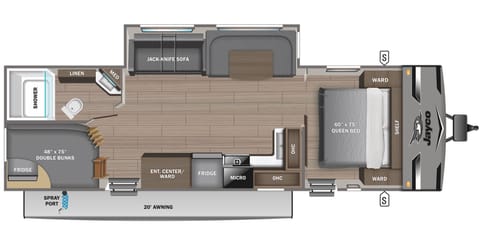 Brand New 2024 Jayco Jay Flight Travel Trailer Ziehbarer Anhänger in Desert Hot Springs