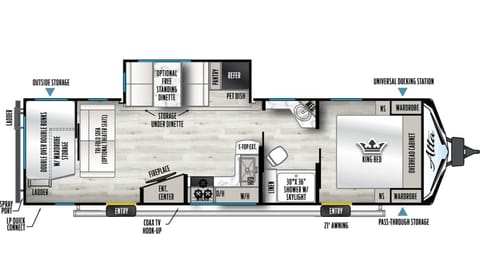 2022 East to West Atla Travel Trailer — Your Next Glamping Trip! Towable trailer in Stafford Township