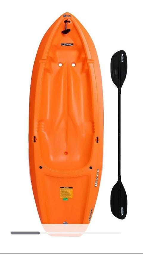 Youth kayak - 6'. One paddle included. No life vest provided. Up to 2 kayaks available in each size.