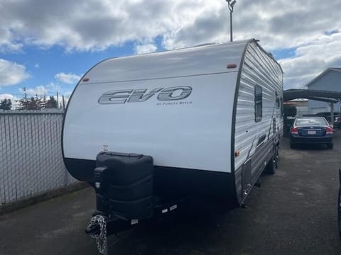 2021 Forest River Toy Hauler EVO T2510RT Towable trailer in Salem