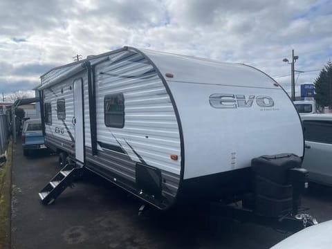 2021 Forest River Toy Hauler EVO T2510RT Towable trailer in Salem