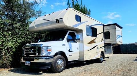 Exterior Photo with queen bed walkaround slide-out extended