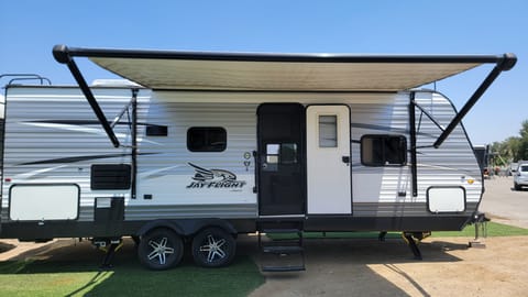 Awning! The perfect sun shade for sunny days!