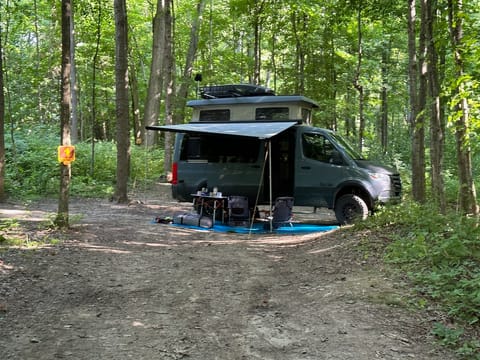 The Moose  - Field Van 2021 Sprinter 4x4 - PopTop Drivable vehicle in Santa Cruz