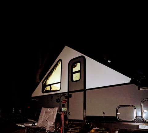 Meet Roxy! The cutest A-Frame Camping Trailer for 2-4 people! Towable trailer in Templeton