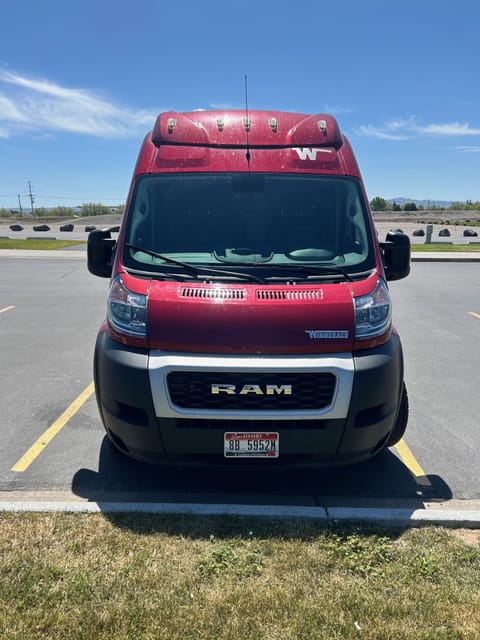 PJ’s 2022 Winnebago Solis 59P with rooftop AC Drivable vehicle in Idaho Falls