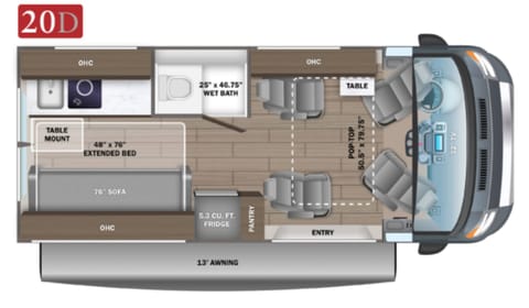 Ethosaurus: The Ultimate Adventure Van - Modern, Spacious & Dog Friendly Fahrzeug in Evergreen