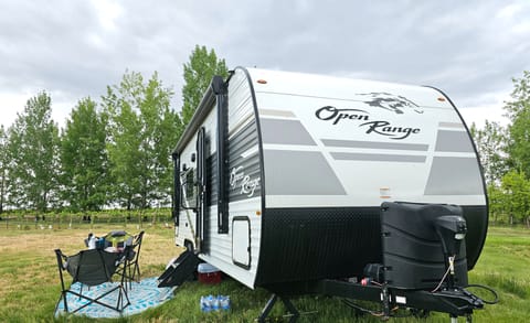 Highlander - 29 ft Bunkhouse, sleeps 8 without a slide. Half-ton friendly Towable trailer in Spokane Valley