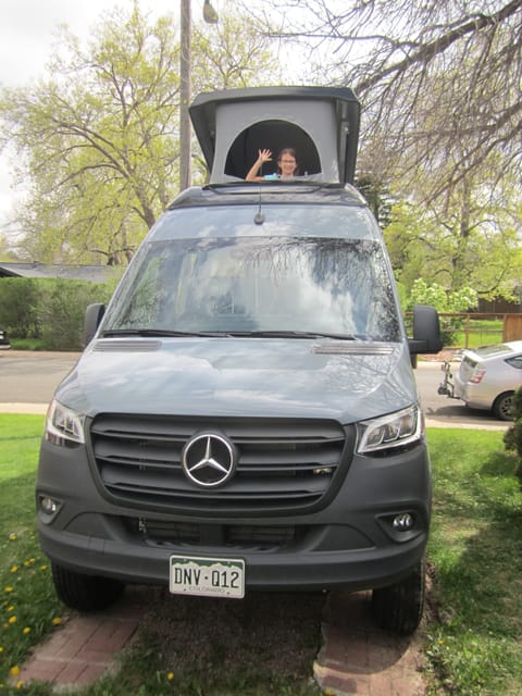 2023 All Wheel Drive Sprinter with pop top, rides 4, sleeps 4 Campervan in Boulder