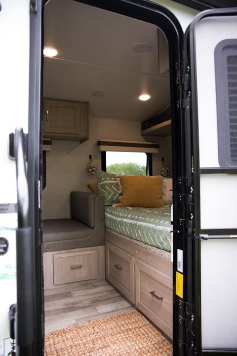 Meet 'Willow'  the bunk house with bike garage - 2022 Rockwood Geo Pro 19BH Towable trailer in Middleton