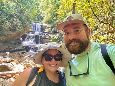 Guests who stayed with us at the Ecusta trail camping