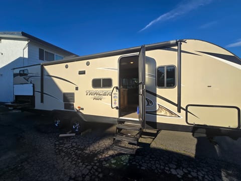 Adventure awaits in our custom Tracer bunkhouse camper Towable trailer in Chilliwack