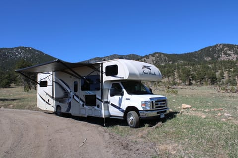 Yellowstone, Carter Lake, Horsetooth Reservoir, Chatfield Reservoir, Cherry Creek State Park, Jackson Lake, St. Vrain, 11 Mile Reservoir,  Rocky Mountain National Park, Estes Park, High plains Raceway, Arapahoe County Fairgrounds, Red Rocks Ampitheatre, Wellington Lake, Rockies Baseball, Breckenridge, Mesa Verde National Park, Great Sand Dunes National Park, Garden of the Gods, Moab, Arches National Park, Cheyenne Frontier Days, Country Jam, Strawberry Festival, National Western Stockshow, Grand Teton National Park, Beach Vacations, Traveling out west, Blues Festivals, Multi Day music festivals, Fairs, Rodeos, Family reunions, Camping, Tailgating Football Games and so much more!