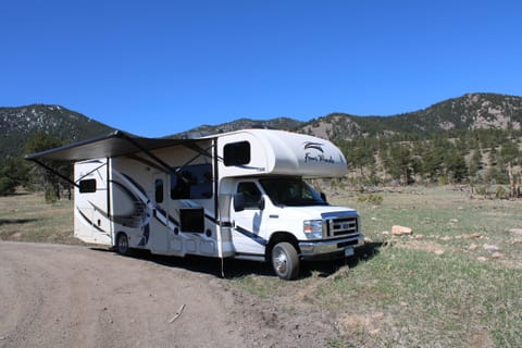 Yellowstone, Carter Lake, Horsetooth Reservoir, Chatfield Reservoir, Cherry Creek State Park, Jackson Lake, St. Vrain, 11 Mile Reservoir,  Rocky Mountain National Park, Estes Park, High plains Raceway, Arapahoe County Fairgrounds, Red Rocks Ampitheatre, Wellington Lake, Rockies Baseball, Breckenridge, Mesa Verde National Park, Great Sand Dunes National Park, Garden of the Gods, Moab, Arches National Park, Cheyenne Frontier Days, Country Jam, Strawberry Festival, National Western Stockshow, Grand Teton National Park, Beach Vacations, Traveling out west, Blues Festivals, Multi Day music festivals, Fairs, Rodeos, Family reunions, Camping, Tailgating Football Games and so much more!