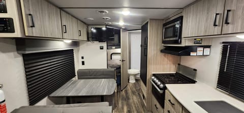 View from Murphy bed