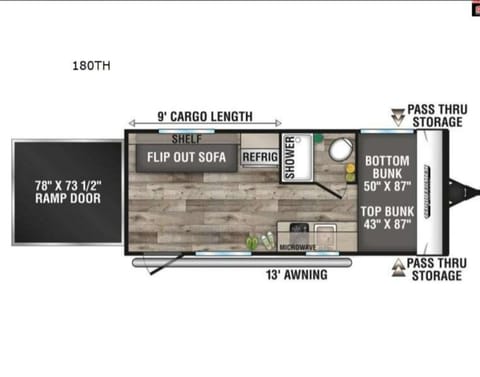 2022 KZ AVAILABLE FOR DELIVERY ONLY 25 MILE RADIUS Towable trailer in McQueeney