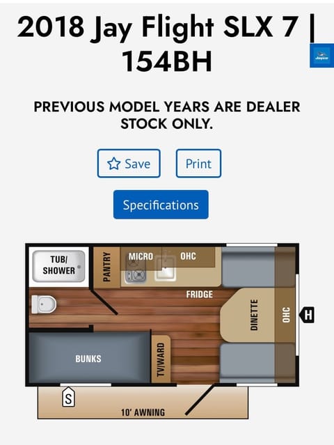 2018 Jayco Jayflight Towable trailer in Mission