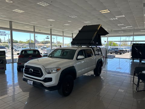 Toyota Tacoma Crew Cab 4x4 with Overland Rack and Roof Top Tent RV in Hayward